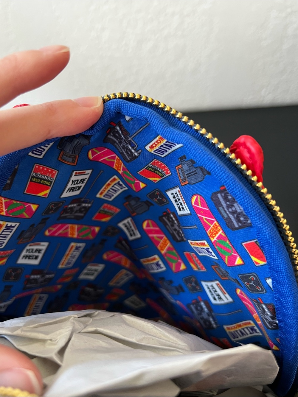 Loungefly Back to the Future Marty McFly Cosplay Mini Backpack - NWT - Picture 8 of 8